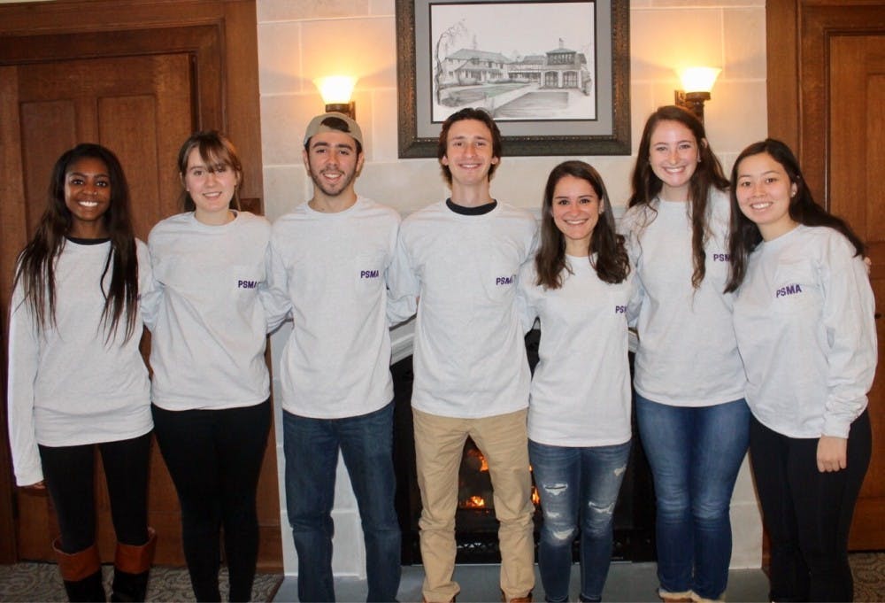 These seven Richmond students are the school's first Peer Sexual Misconduct Advisors, a group of students&nbsp;trained as confidential peer advisors in Title IX policy, procedure and emotional support resources.&nbsp;