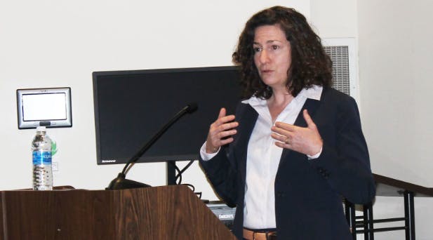 Special advisor to Vice President to Kamala Harris Robin Brooks. Photo courtesy of Cassie Price.