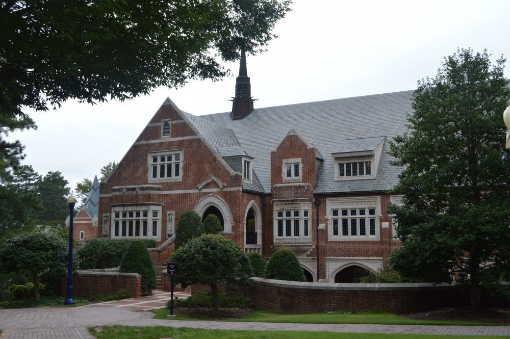 Weinstein Hall, home of the journalism department.&nbsp;