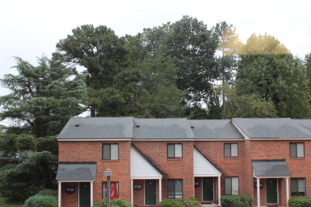 The 474 block of the University Forest Apartments.&nbsp;