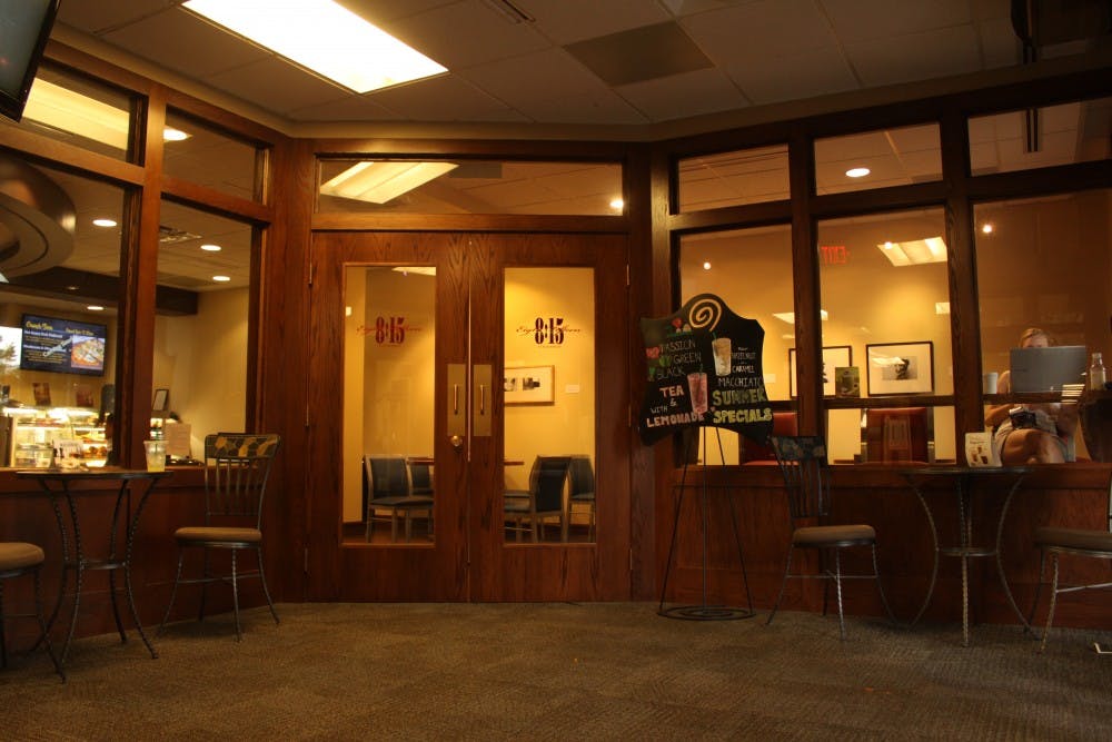 One of the places that the Food Recovery Project collects leftover food from is 8:15 at Boatwright Cafe.&nbsp;