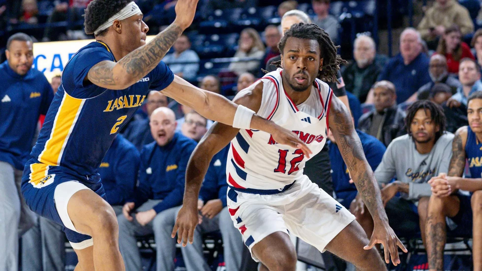 The University of Richmond men's basketball team took on La Salle University on Jan. 14. Courtesy of Richmond Athletics.&nbsp;
