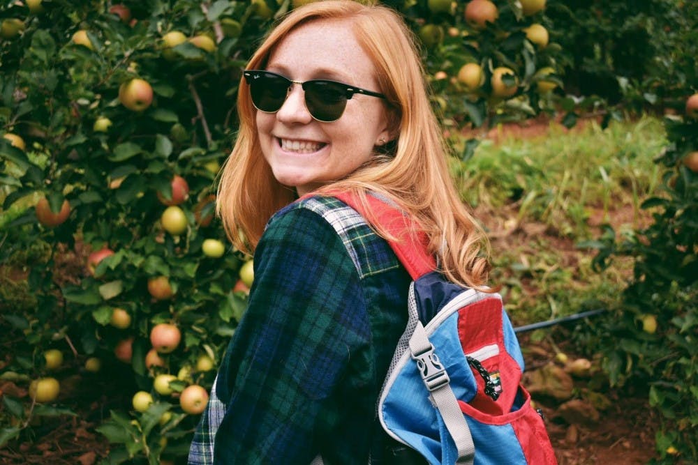 <p>Senior Madison Sweitzer is a campus ambassador for L.L. Bean. <em>Photo courtesy of Madison Sweitzer.</em></p>