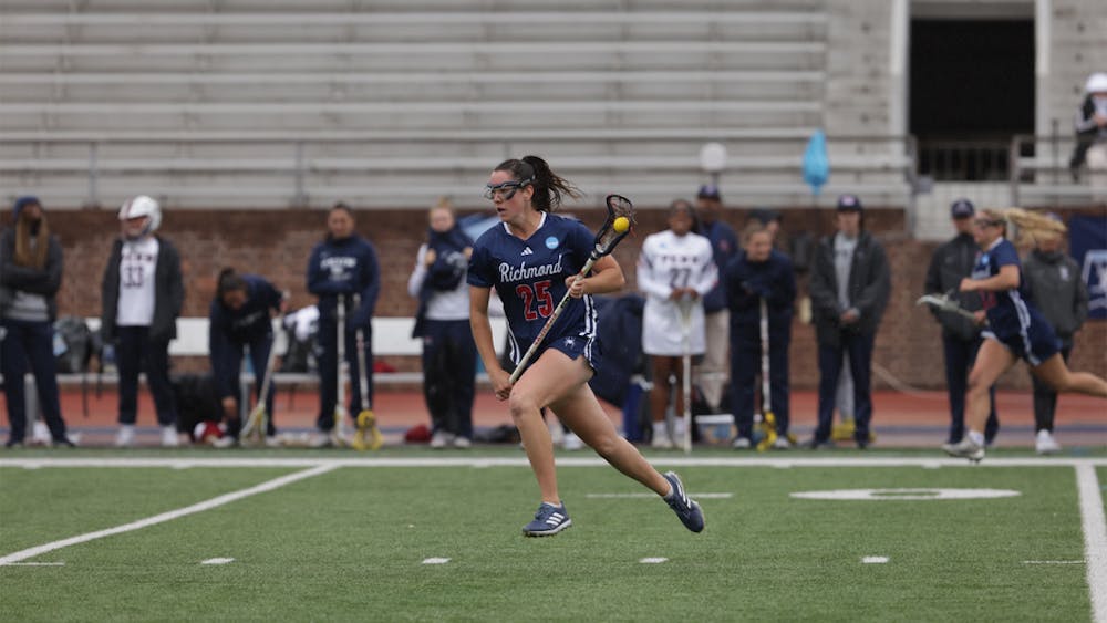 Redshirt junior midfielder Maggie Jordan during the May 10 game.