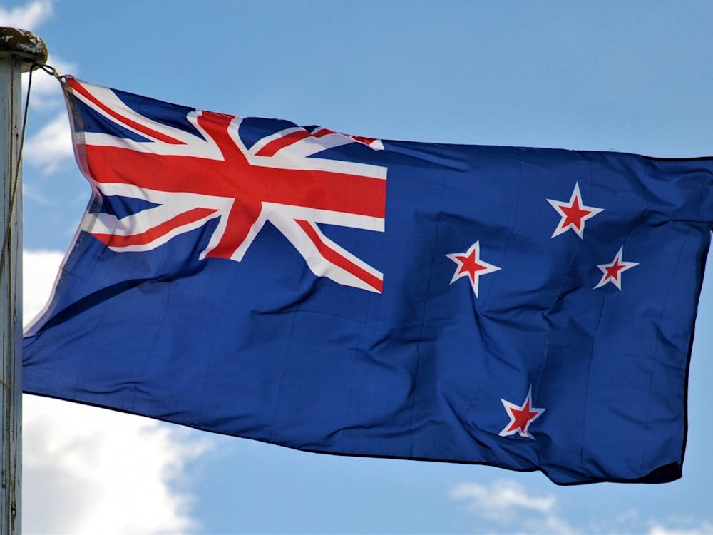 The New Zealand flag. Photo courtesy of Kerin Gedge/Unsplash.
