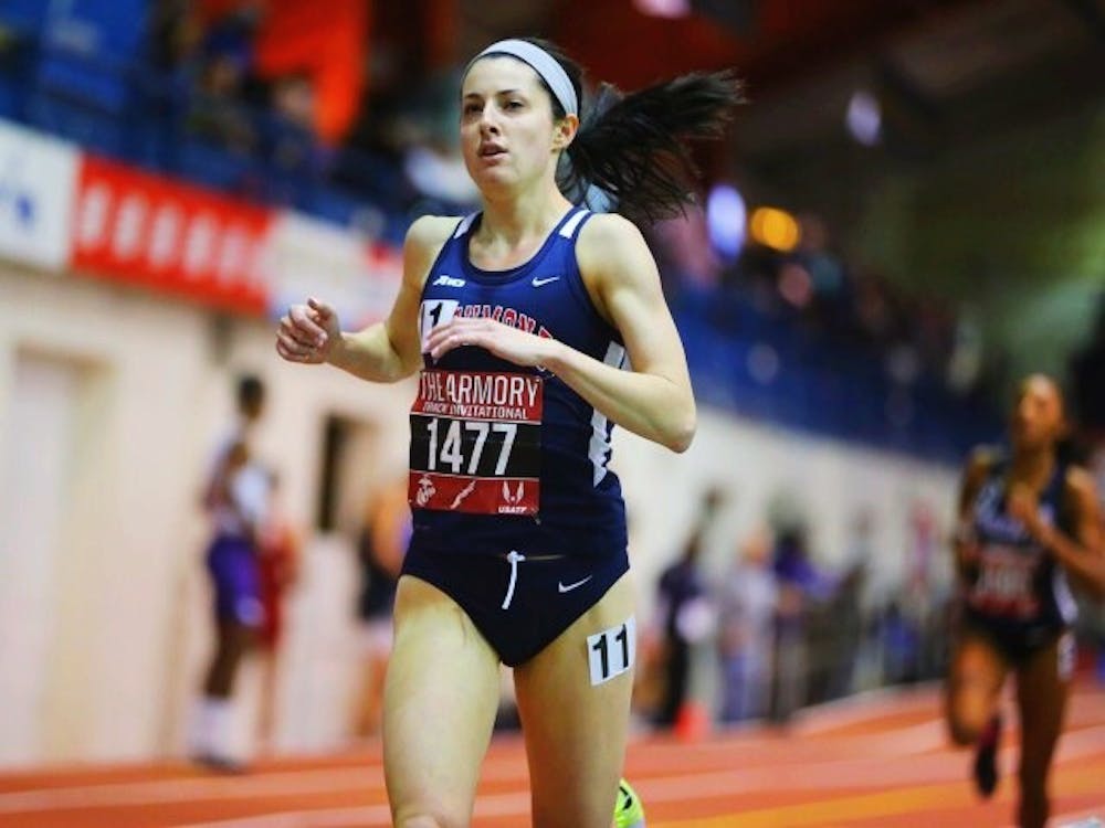 Junior Amanda&nbsp;Corbosiero finished the 1000-meter race at the NYC Armory Invitational with a time of 2:44.52, the second fastest time in school history and fourth in the race overall.