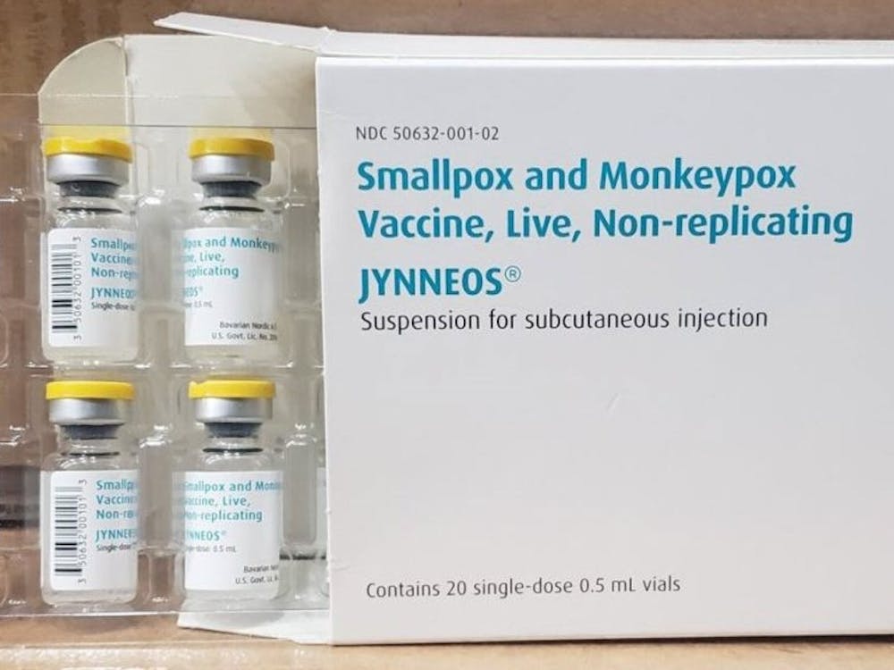 Of the two vaccines available in the United States, Virginia is currently supplying the JYNNEOS vaccine for those at risk. Image courtesy of the U.S. Department of Health and Human Services.