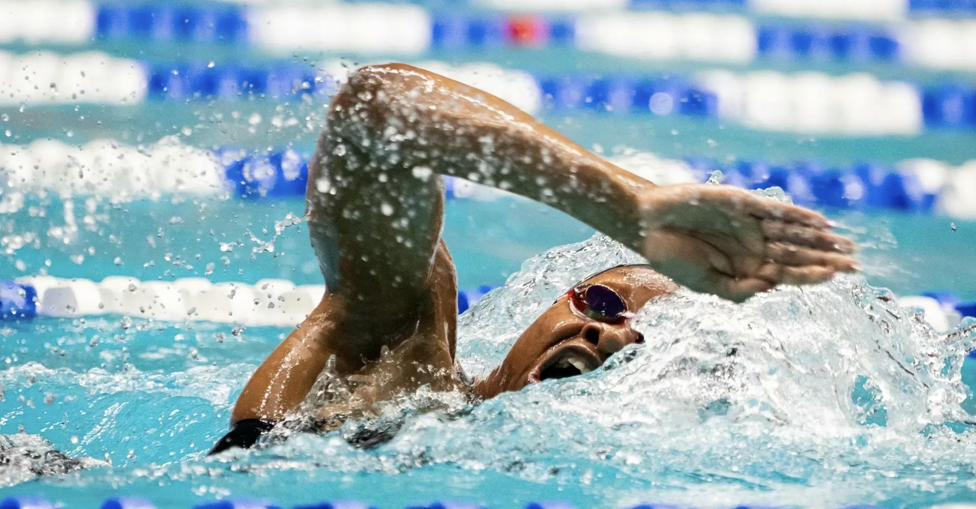 Sophomore Melissa Nwakalor competing at the NCAA Championships. Courtesy of Richmond Athletics