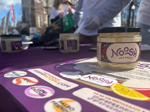 Noosh held a launch event in the University Forum on Feb. 15.