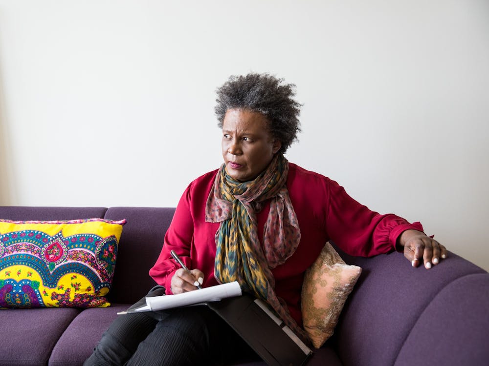 Claudia Rankine, 2016 MacArthur Fellow, New York, New York, September 7, 2016. © John D. and Catherine T. MacArthur Foundation- used with permission.