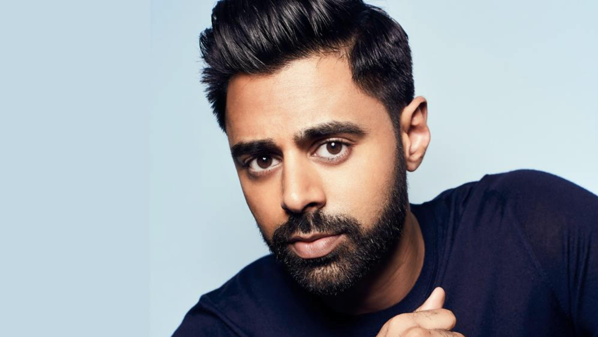 Comedian and political commentator Hasan Minhaj spoke with UR community members during an online event. Courtesy of the Modlin Center for the Arts