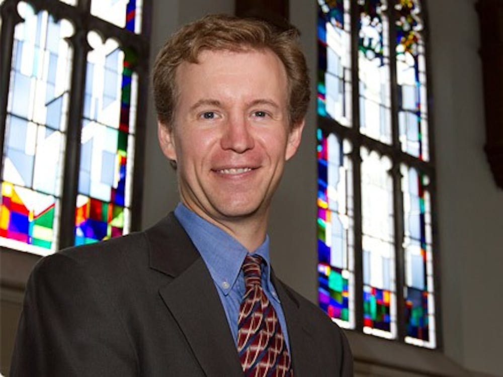 Craig Kocher, who served as chaplain from 2009 through 2016, was rehired to the position earlier this week. Photo courtesy of University of Richmond's Newsroom page. 