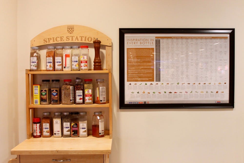 Spice Station at Heilman Dining Center.