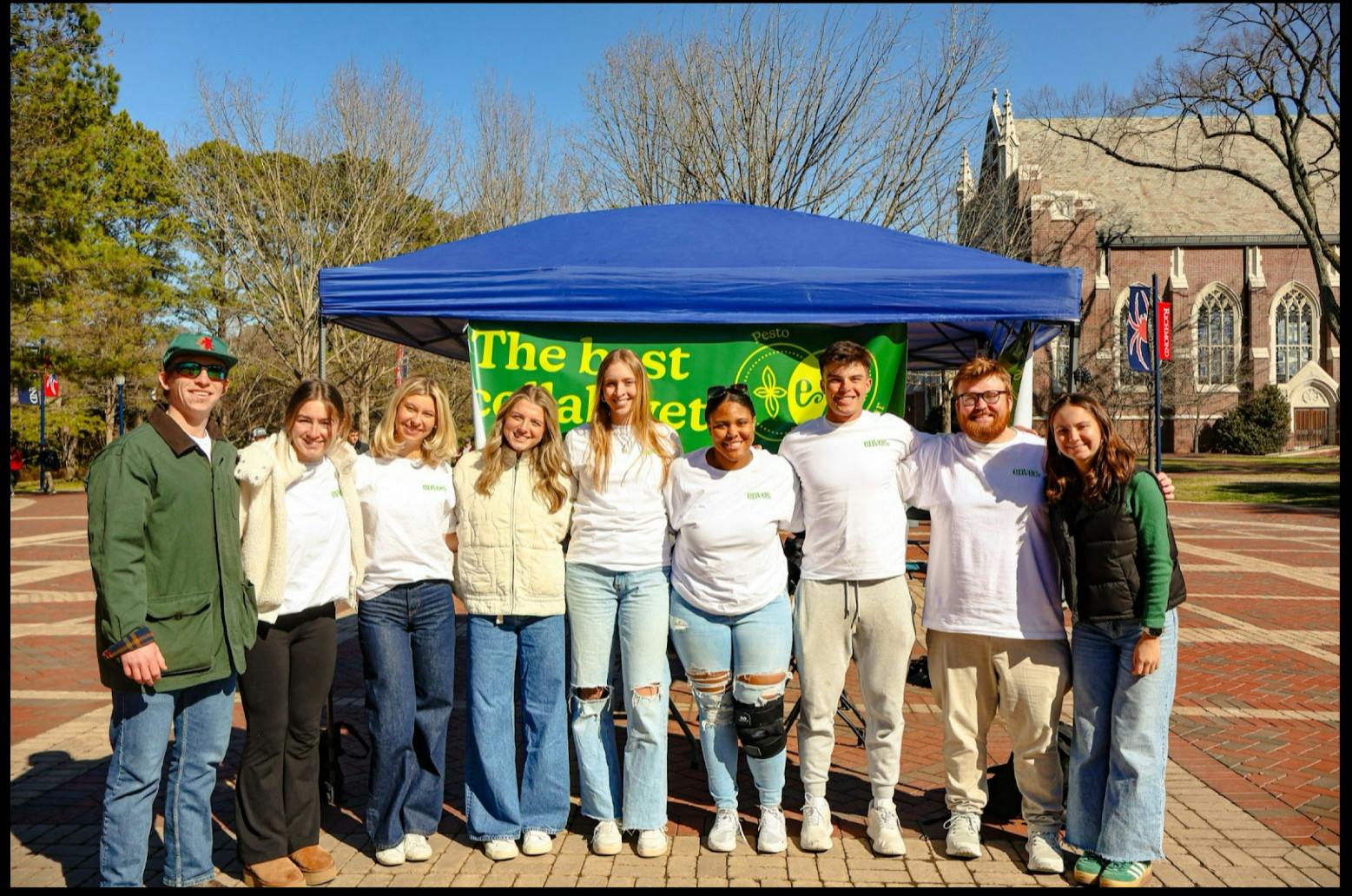 Envee team at their event in the Forum.