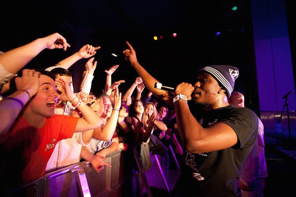 <p>Chiddy Bang, performing in Troy, N.Y. in this photo, will perform at Richmond on homecoming weekend | RyanKemper/Wikicommons</p>
