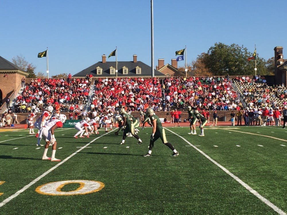 <p>William & Mary controlled the line of scrimmage throughout its win over Richmond on Saturday.&nbsp;</p>