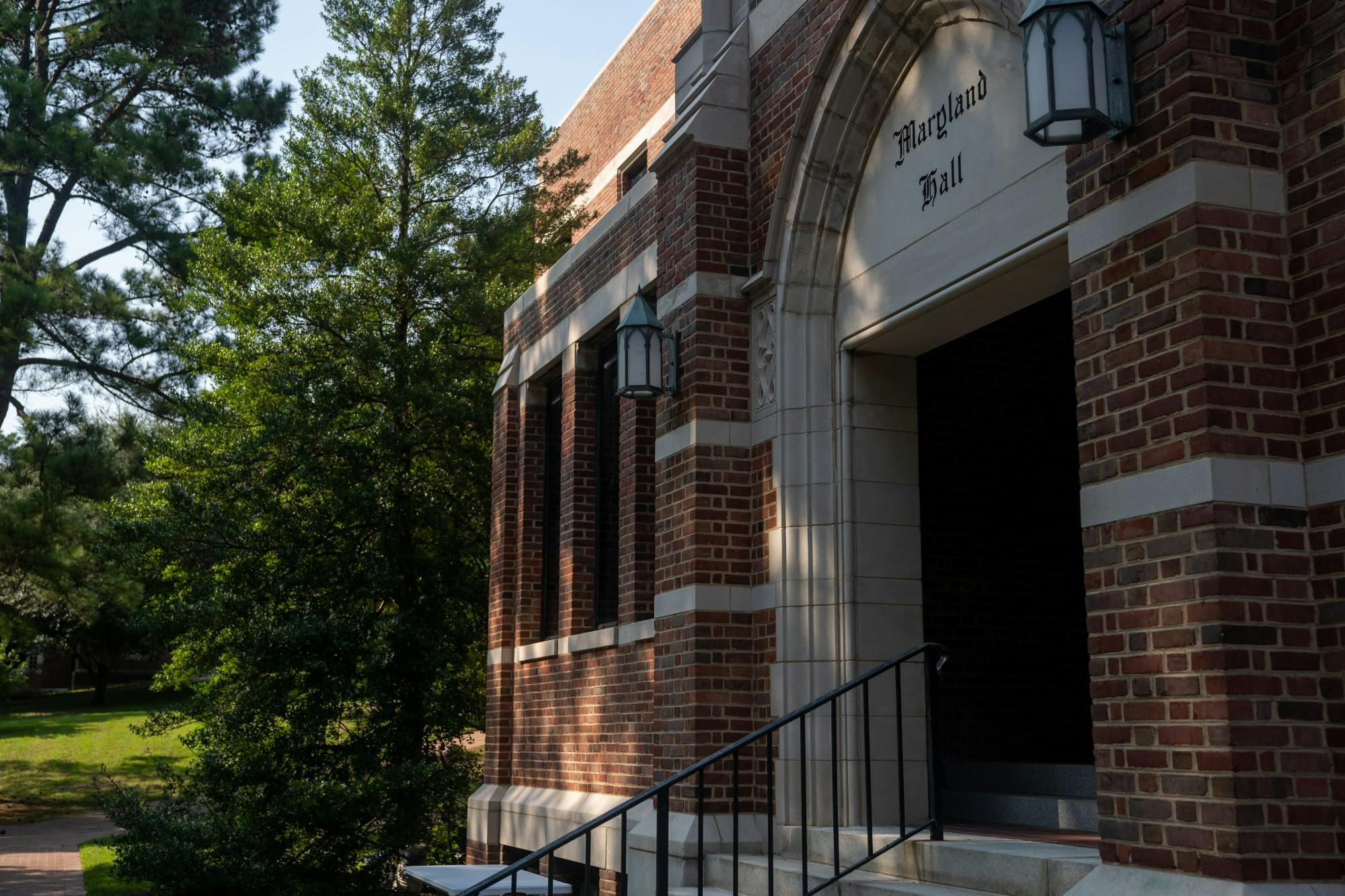 &nbsp;Maryland Hall, the University’s main administrative building and home to the faculty senate and UAPC&nbsp;
