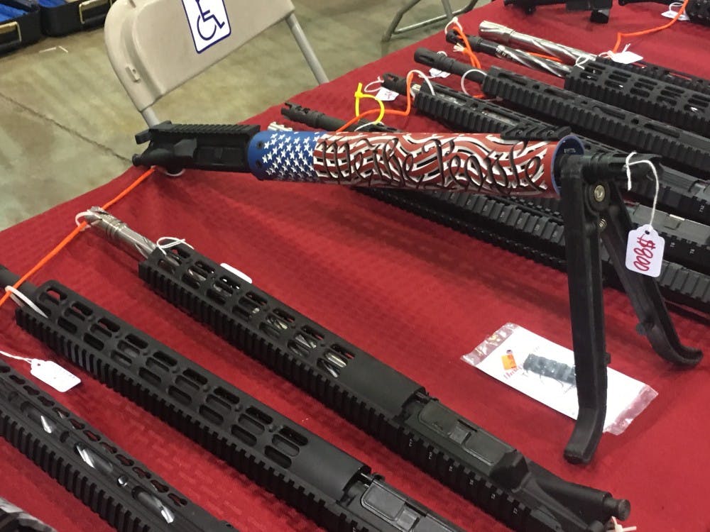 Sites from the Richmond Gun Show at the Richmond International Raceway on Sunday, March 20, 2016.