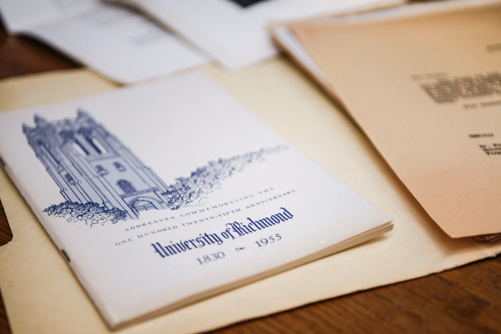 University of Richmond archives, which are housed by the Virginia Baptist Historical Society.&nbsp;