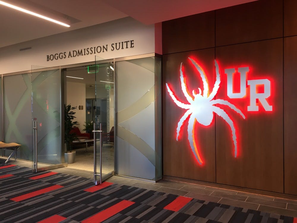 The Boggs Admission Suite is&nbsp;located in the Queally Center for Admission.