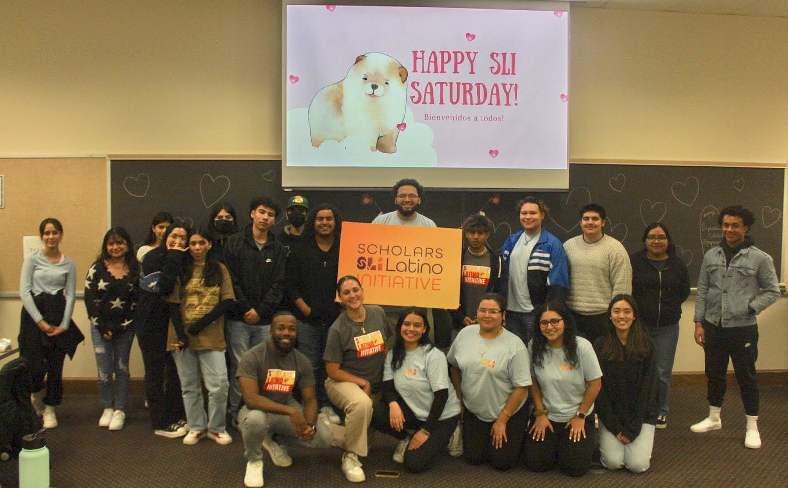 Students and mentors at SLI’s Feb. 25 event. Photo courtesy of Sofia Ringvald.