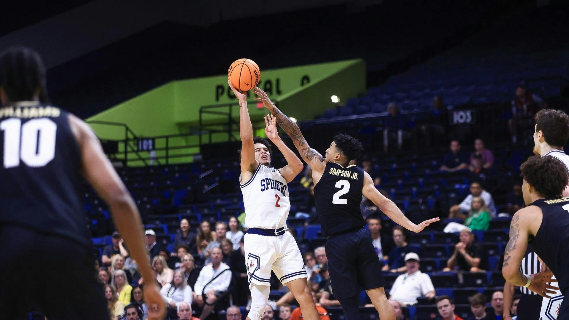 Spiders lose to the Buffaloes 64-59 on Nov. 20. Photo courtesy of Richmond Athletics.&nbsp;