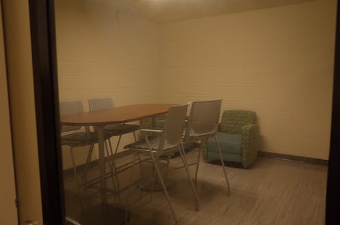Lounge in the Student Residence Hall