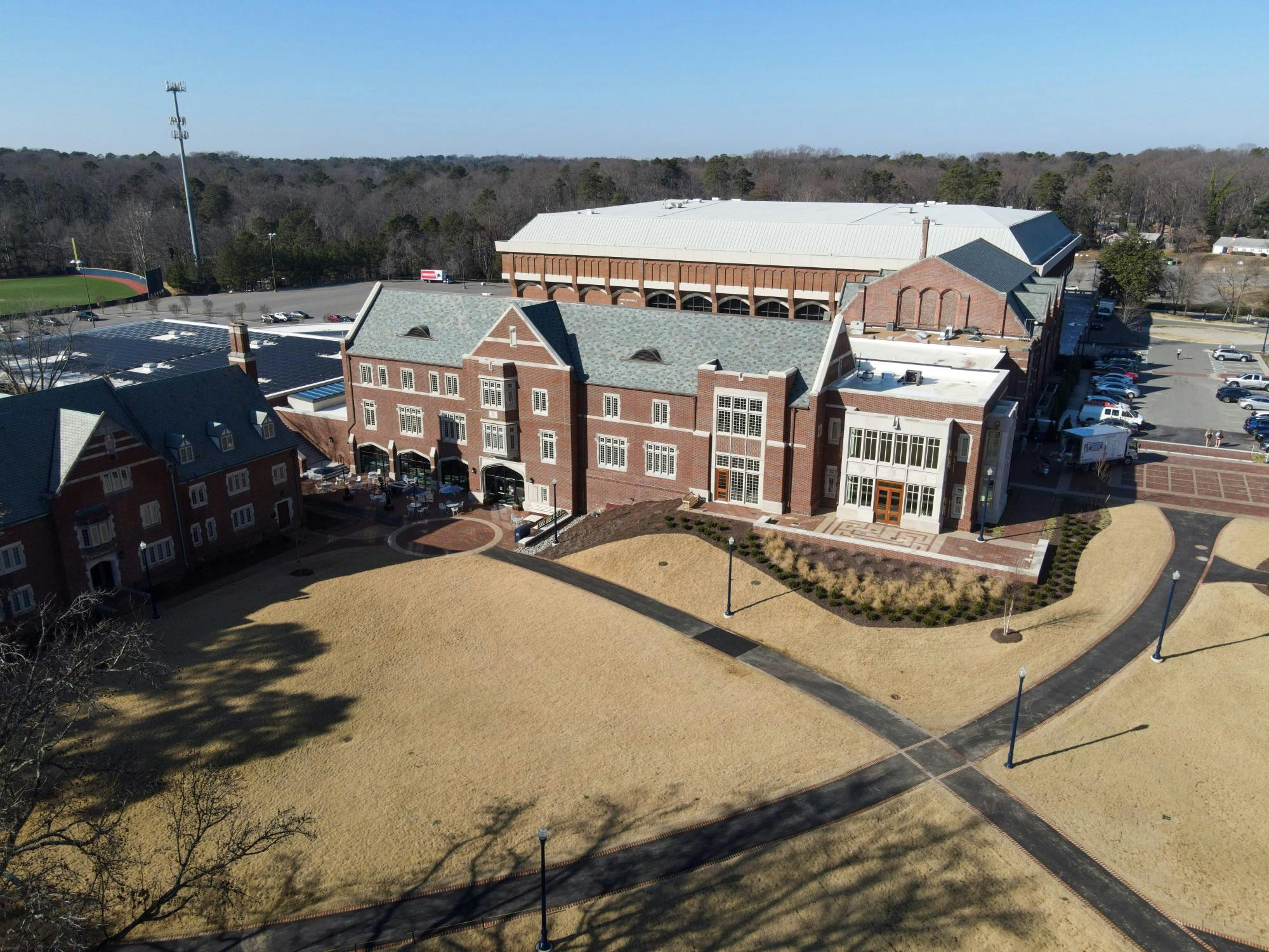 The Well-Being Center at the University of Richmond houses the Student Health Center.