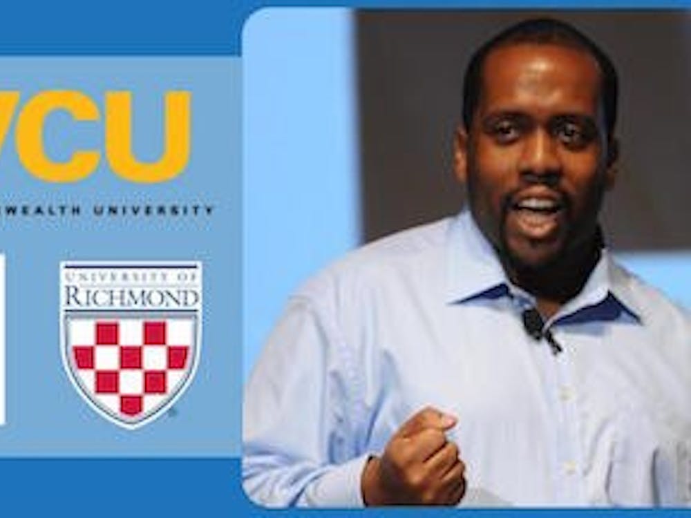 The University of Richmond hosts author Jose Luis Vilson at the Sacred Heart Center as part of the Graduate Education Speaker series. Photo courtesy of University of Richmond website.