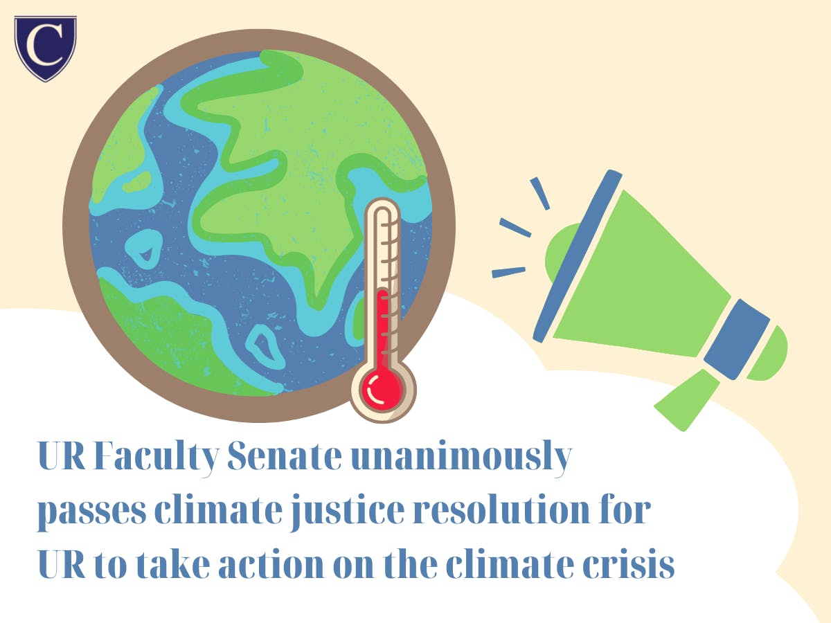 UR Faculty Senate Unanimously Passes Climate Justice Resolution ...