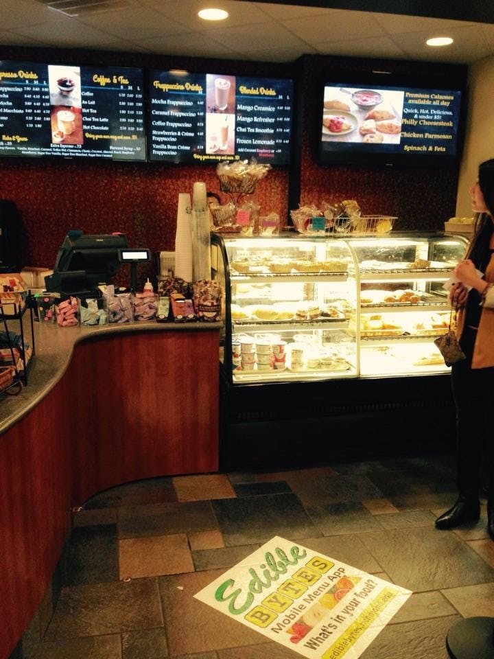 Edible Bytes features information on the Heilman Dining Center and the retail locations, like 8:15 at Boatwright. 