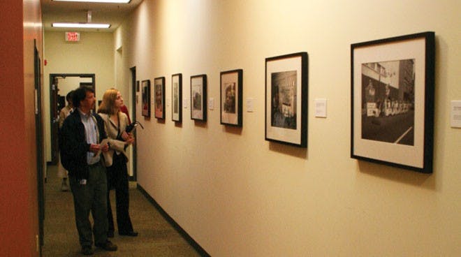 Community members filtered through  UR Downtown's newly opened building during Thursday's open house.