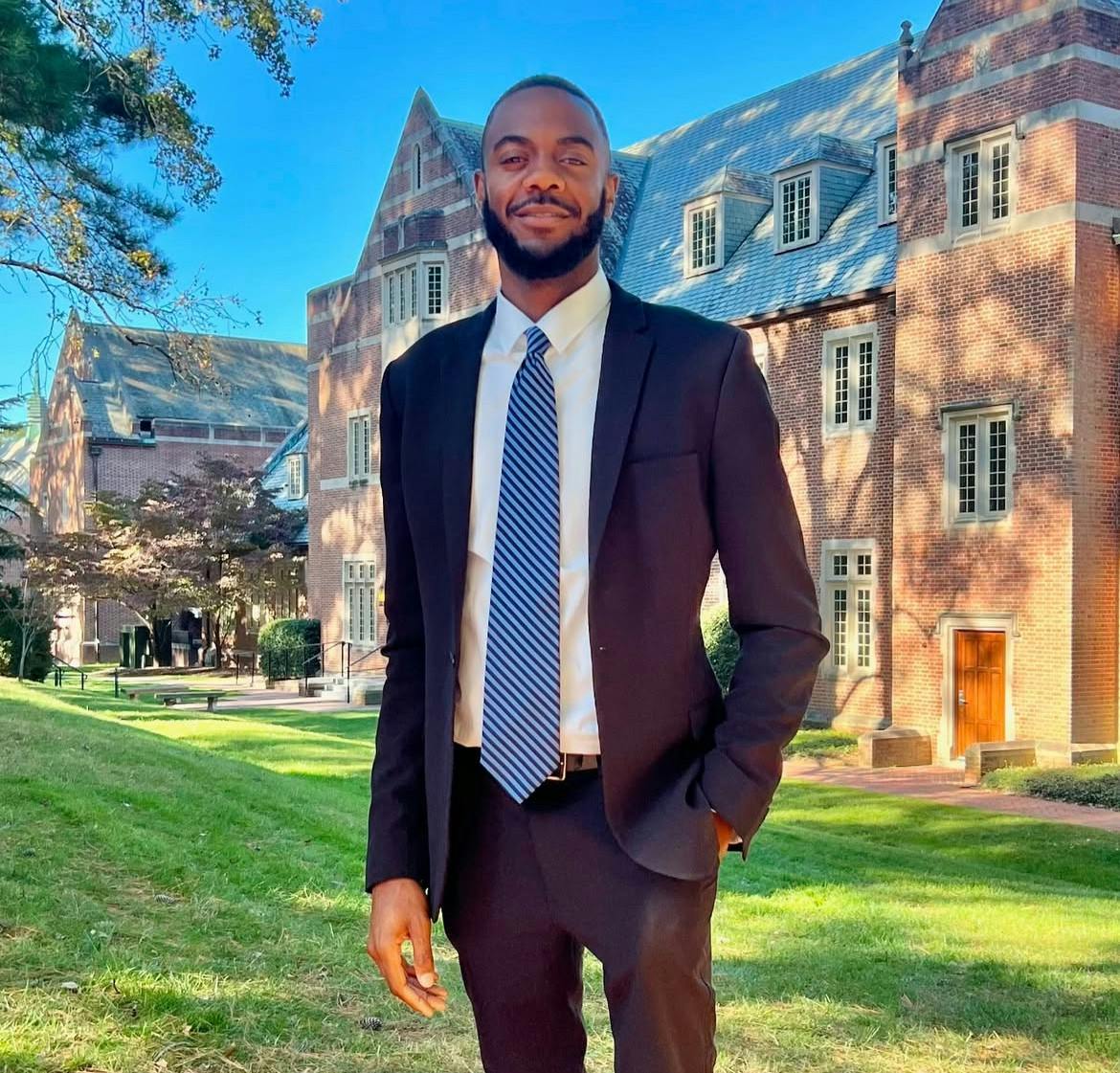 Scales Jr. on UR's Campus. Picture from Scales Jr.'s instagram.
