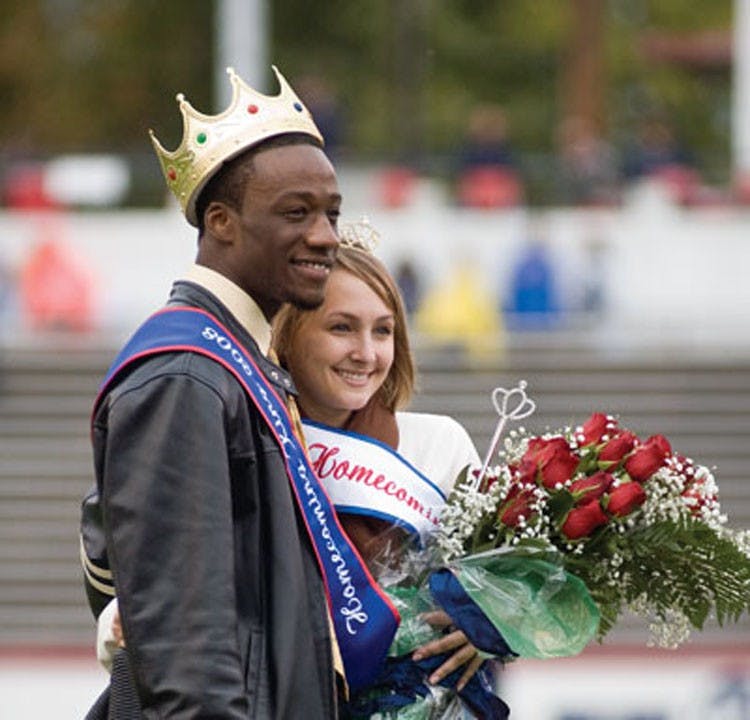 Homecoming King  Keon Piper and Queen ???