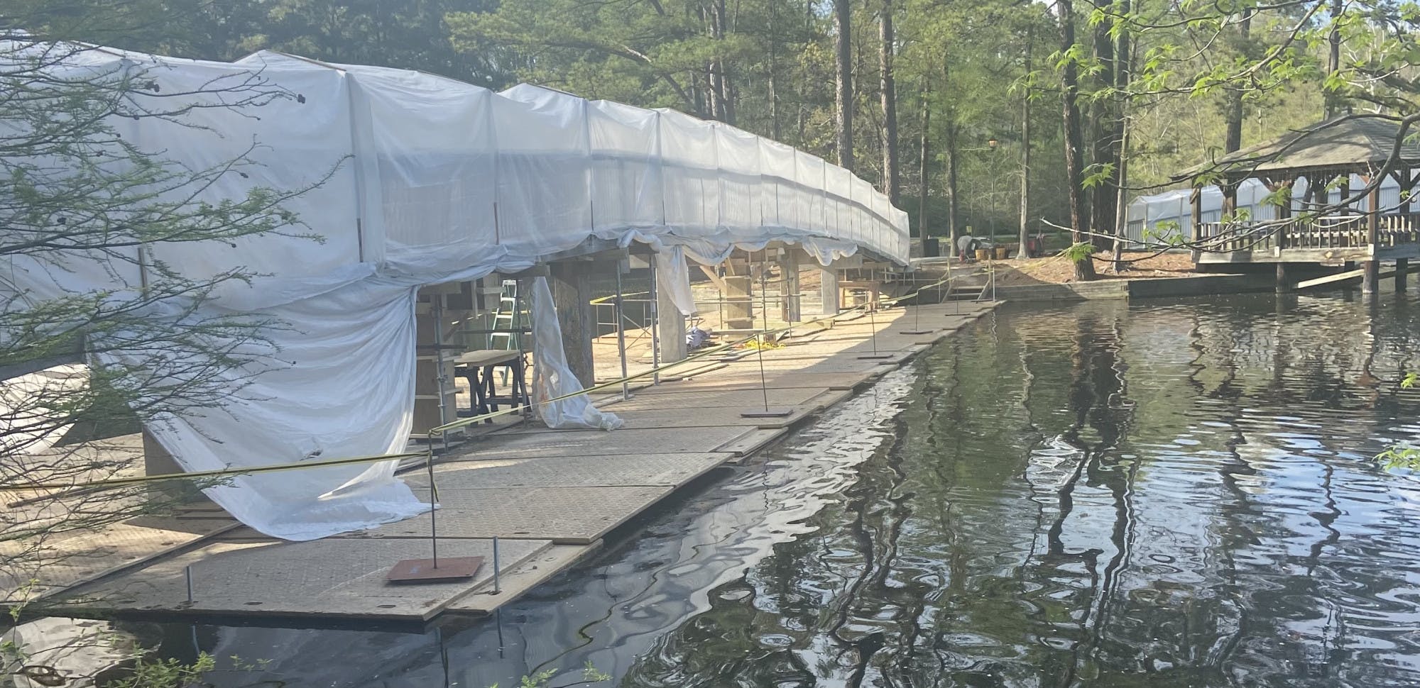 Repairs for the bridges across the University of Richmond’s Westhampton Lake have officially begun and are expected to be completed by early May, according to University Facilities.&nbsp;