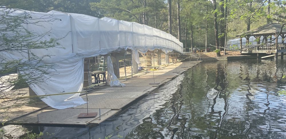 <p>Repairs for the bridges across the University of Richmond’s Westhampton Lake have officially begun and are expected to be completed by early May, according to University Facilities.&nbsp;</p>