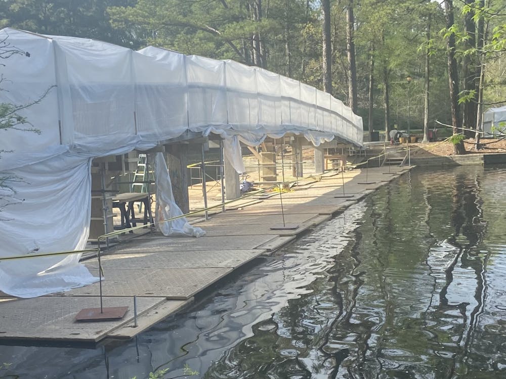 Repairs for the bridges across the University of Richmond’s Westhampton Lake have officially begun and are expected to be completed by early May, according to University Facilities.&nbsp;