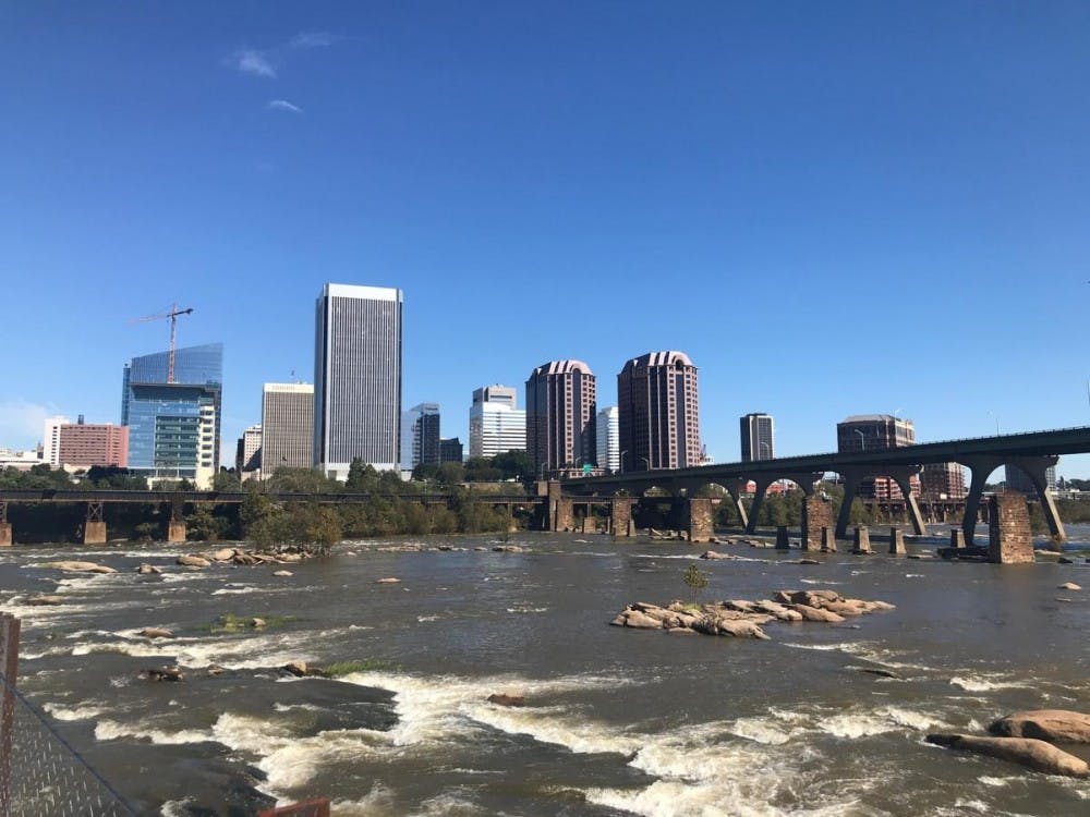 View from Potterfield Bridge.