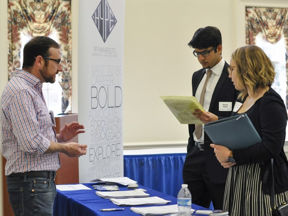Some companies at LaunchRVA&nbsp;were specially selected based on their ability to hire interns. These companies were able to participate in the reverse fair.&nbsp;