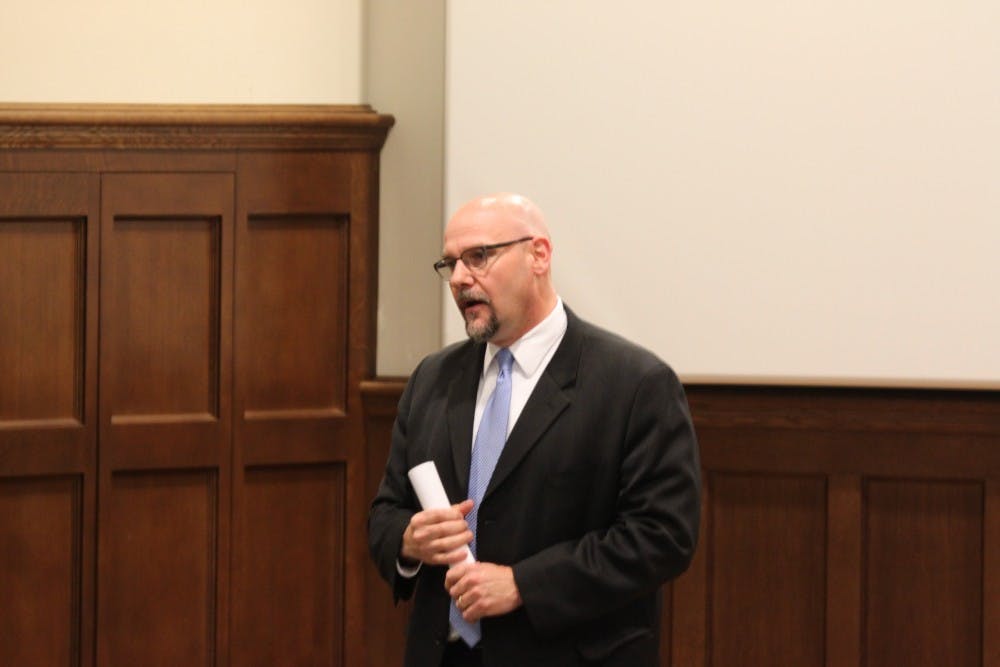 Dean of Richmond College, Joe Boehman.