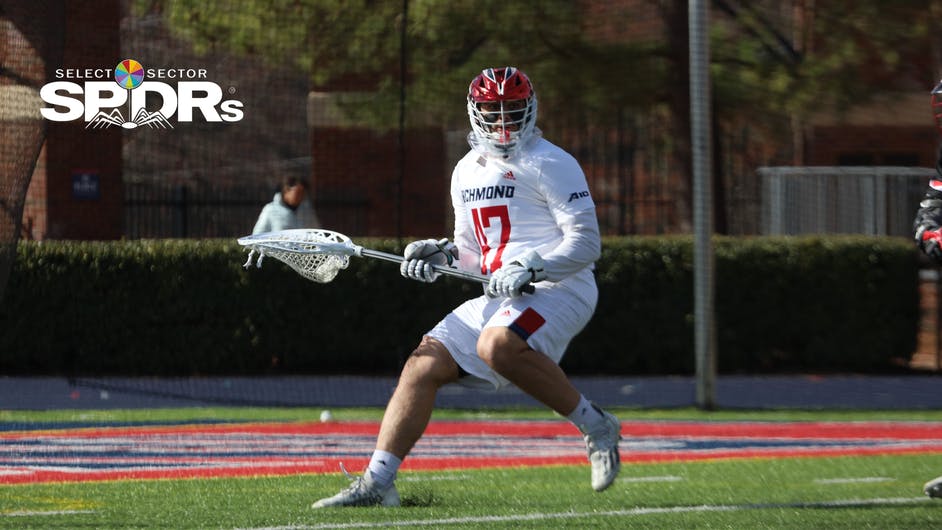 Photo of redshirt sophomore goalie Zach Vigue at &nbsp;E. Claiborne Robins Stadium on Feb. 26. Photo courtesy of Richmond Athletics.&nbsp;