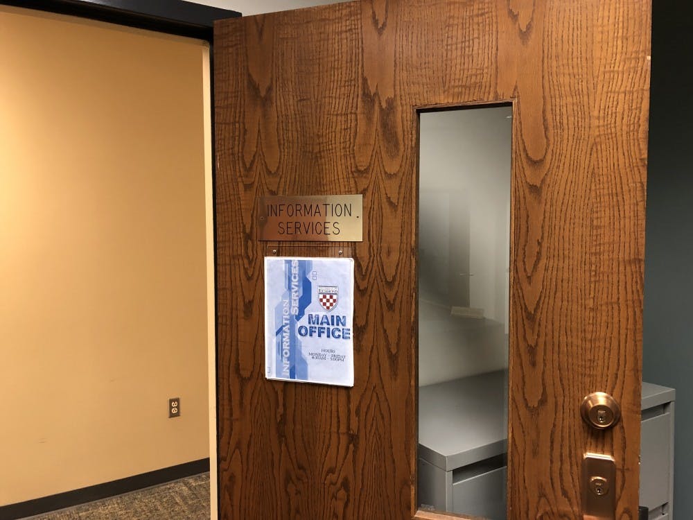 The Information Services department, located in Jepson Hall, discovered that 3,000 UR email addresses had been included in a database published to the dark web. 