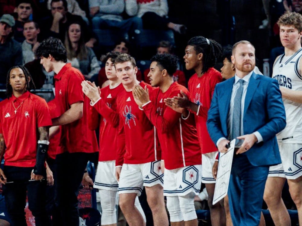 The Spiders won 72-66 over the University at Buffalo at the Robins Center on Thursday. Photo courtesy of Richmond Athletics.