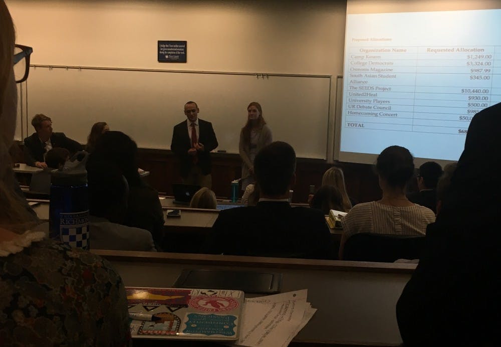 The SOBAC meeting was held&nbsp;in the Gottwald auditorium.