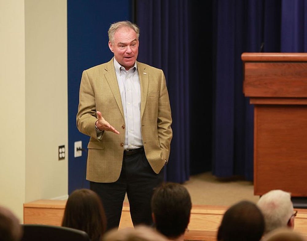 <p>Sen. Tim Kaine criticized the integrity of the&nbsp;FBI in an exclusive interview with The Collegian.&nbsp;</p><p><em>Photo Courtesy of the U.S. Department of Education</em></p>