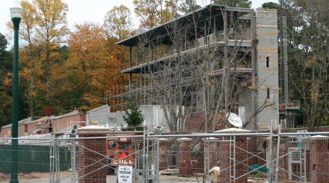 First Market Stadium is under expanding construction aiming 2010 for its completion. 