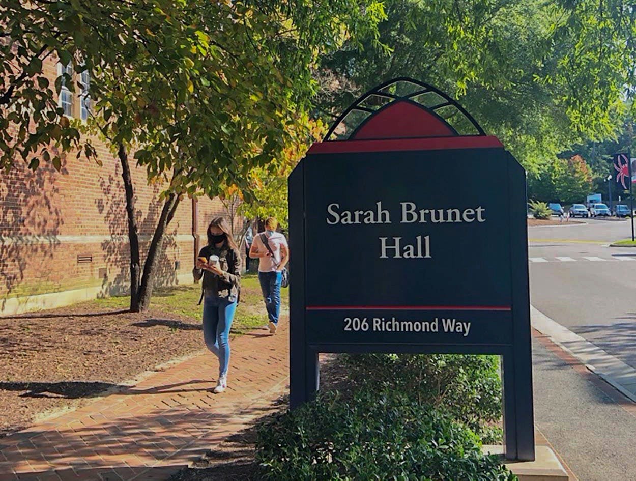 Built in 1914, Sarah Brunet Hall is the home to CAPS