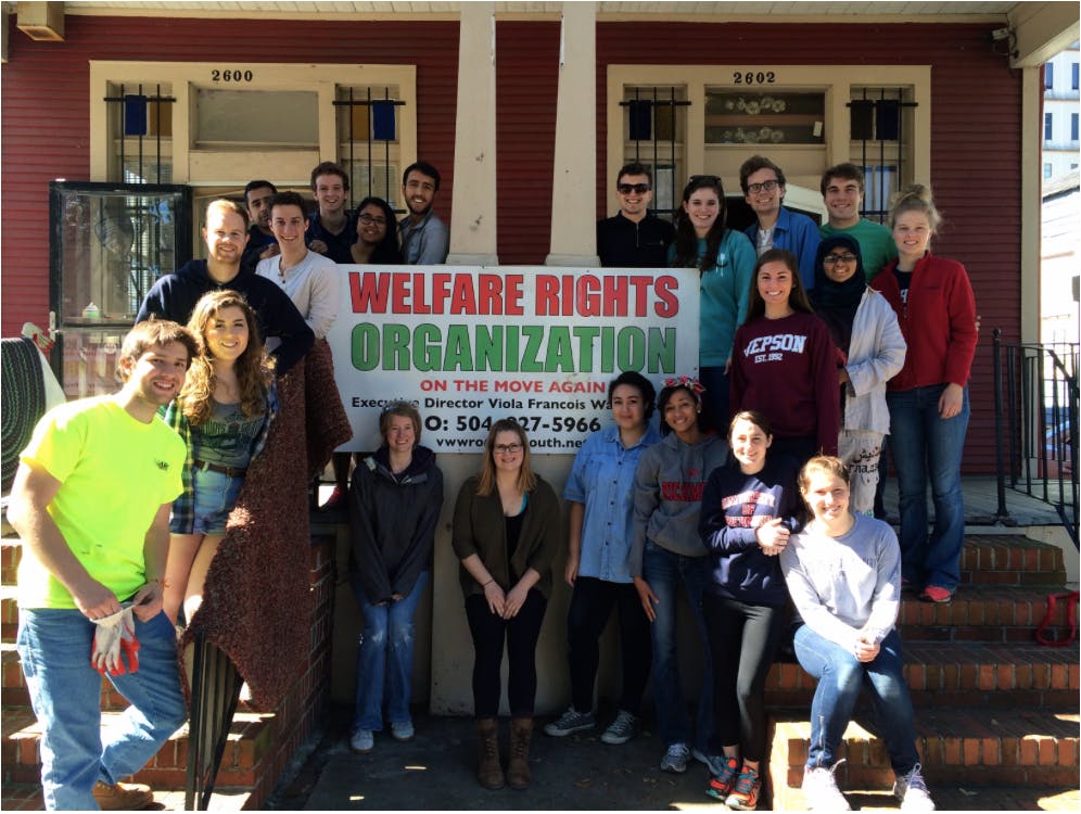 SEEDS' trip to Louisiana over Spring Break in 2014 |&nbsp;Photo courtesy of SEEDS