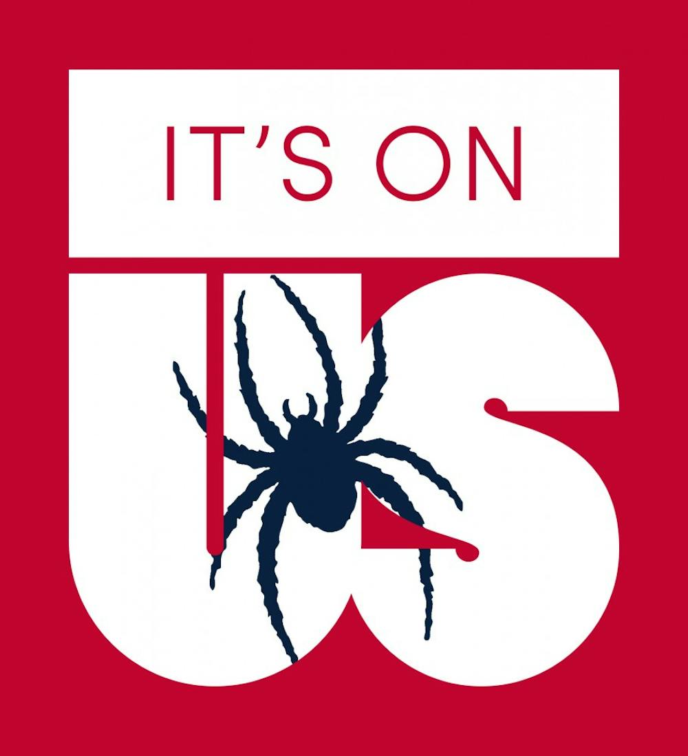 <p>The Richmond version of&nbsp;the&nbsp;"It's On Us" logo. Many other&nbsp;colleges, companies and organizations have also&nbsp;created their own version of the logo to show support of the campaign. | Courtesy of Beth Curry.&nbsp;</p>