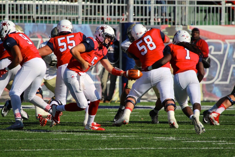 Richmond Spiders football takes on the William and Mary Tribe. Photos by Rayna Mohrmann.
